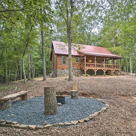 Peaceful Cabin On 3 Private Acres Deck And Fire Pit Blairsville Exterior foto